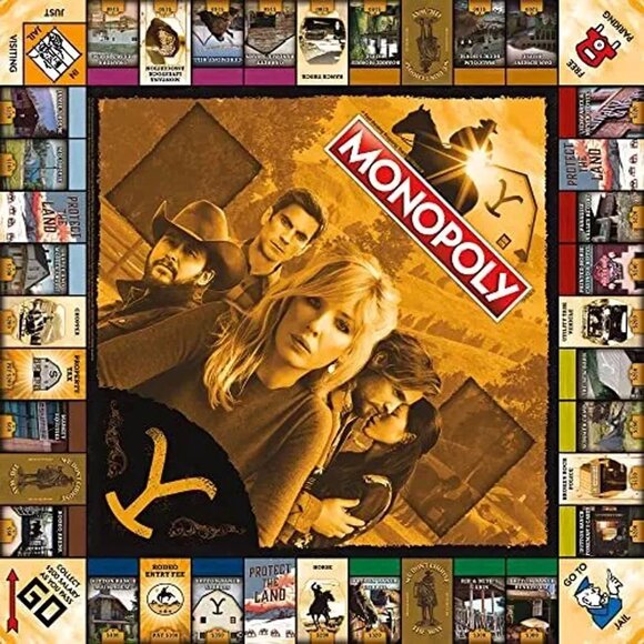 NEW Yellowstone Monopoly Board Game - Based on Emmy Award Winning Western Series - Picture 4 of 12